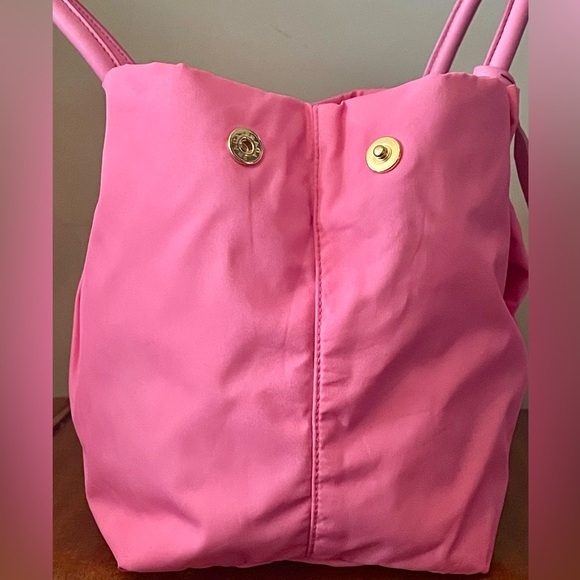 🎀PRADA Rare Limited Edition Color tote with bow, #20 of only 300, pink - Picture 7 of 17